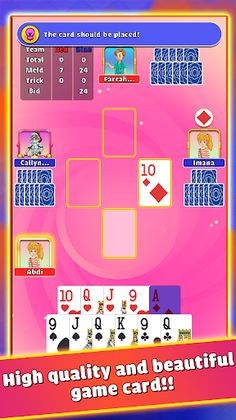 Pinochle - Trickster Cards - Screenshot 4