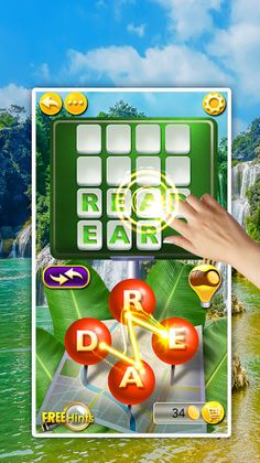 Word Games Around USA Puzzle - Screenshot 1