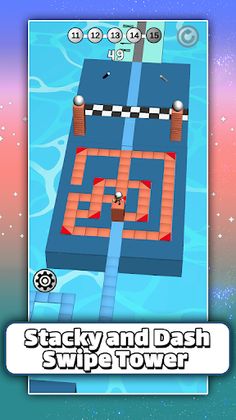 Stack Dash: Stacky-Swipe Tower - Screenshot 2