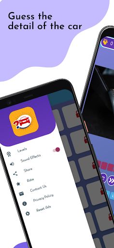 Car quiz mechanic game - Screenshot 1