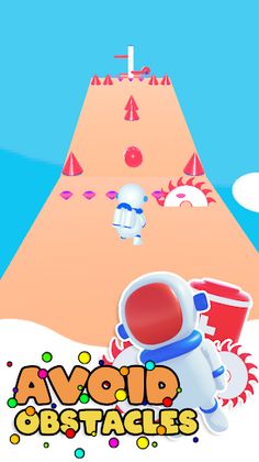 Astronaut Runner 3D - Screenshot 1