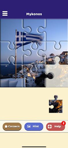 Mykonos Sightseeing Puzzle - Screenshot 2