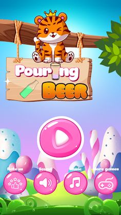 Pouring Beer Puzzle: Rót bia - Screenshot 1