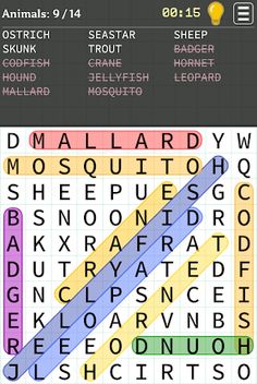 WordSearch Classic - word game - Screenshot 3