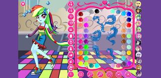 Fairy Pony Dress Up Game Girls - Screenshot 2