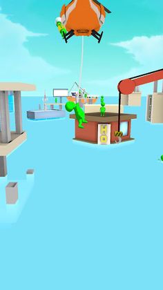 Helicopter Rope - Screenshot 1