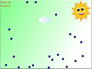 Bad Blue Balls - Free - Screenshot 3