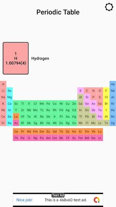 Chemical Elements - Screenshot 2