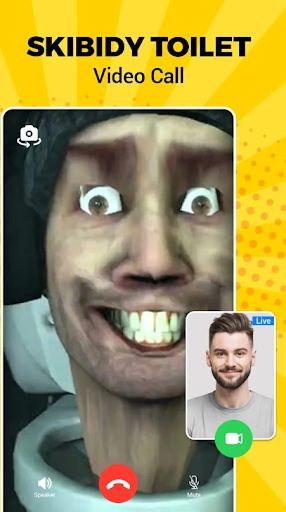 Call Prank: Toilet Skibidi Sim - Screenshot 2