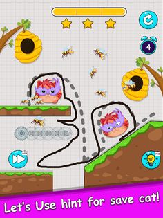 Cat Rescue: Draw To Save - Screenshot 4