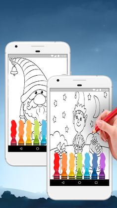 Christmas coloring book - Screenshot 2