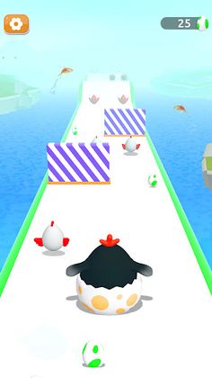 Chicken run - Merge Games - Screenshot 1
