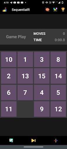 SequentialR - Numbers & Puzzle - Screenshot 2