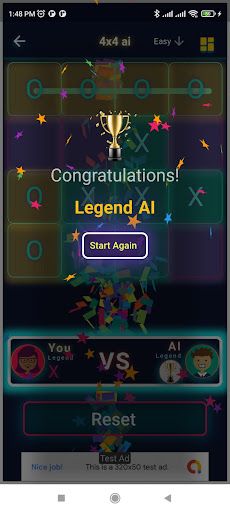 Tic Tac Toe Asl - Screenshot 2