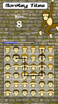 Monkey Tiles - Screenshot 2