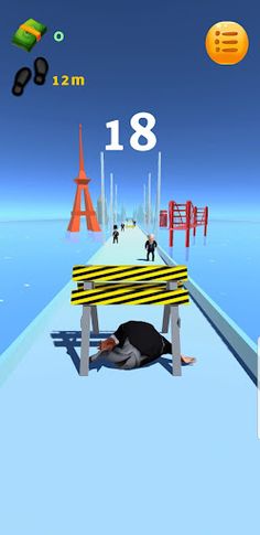 Spit President Run Stack Game - Screenshot 2