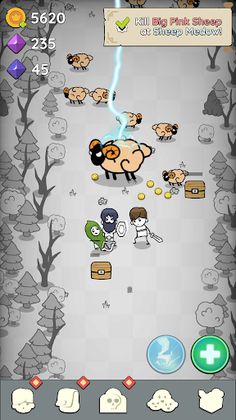 Idle Quest: Stickman Doodle - Screenshot 1