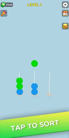 Sort Stuff 3D: Puzzle Game - Screenshot 1