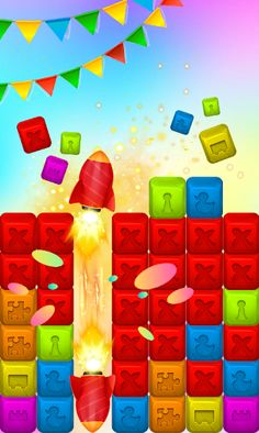 Toy Cubes Fever - Pop Boom - Screenshot 2