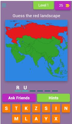 Blank map Asia - Screenshot 1