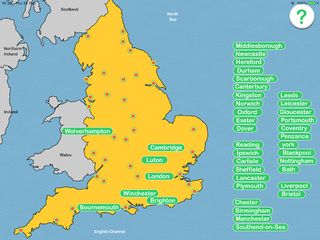 England - City Quiz - Screenshot 1