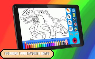 Woody Toy Coloring Game - Screenshot 2