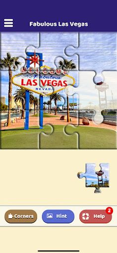 Fabulous Las Vegas Puzzle - Screenshot 1