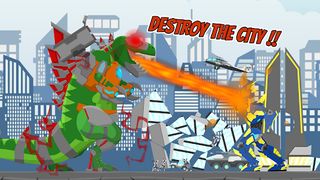 Cyborg Titan Rex: City Rampage - Screenshot 2
