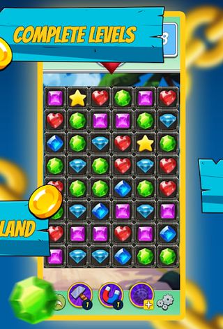 Magic Island match 3 - Screenshot 3