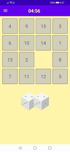 GameOfFifteen - Screenshot 1