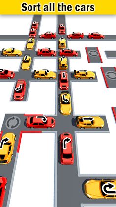 Car Sort 3D - Traffic Puzzle - Screenshot 3