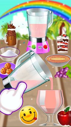 Ice Cream Smoothies Maker Game - Screenshot 2