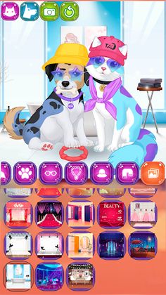 Cat n dog dress up avatarmaker - Screenshot 1