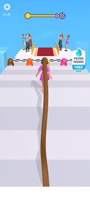 Hair Master Challenge Hair Run - Screenshot 4