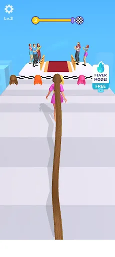 Hair Master Challenge Hair Run - Screenshot 4