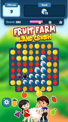 Fruits Farm Land Crush : Puzzl - Screenshot 4
