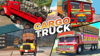 Real Indian Cargo Truck 3D - Screenshot 1