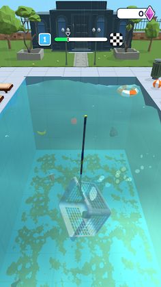 Pool Cleaner 3D - Screenshot 1
