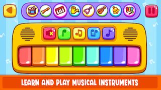 Piano Kids Toddler Music Games - Screenshot 1
