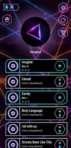 Doja Cat Tiles Hop: EDM Rush - Screenshot 1