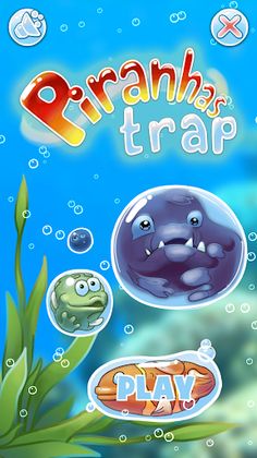 Piranhas Trap - Brain Puzzle G - Screenshot 1