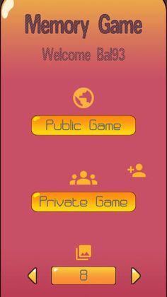 Memory Game - Screenshot 1