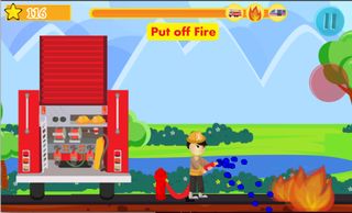 Kids Fire Fighter Training - Screenshot 2