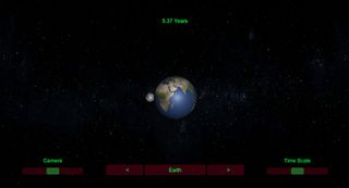 Solar System Sim - Screenshot 2