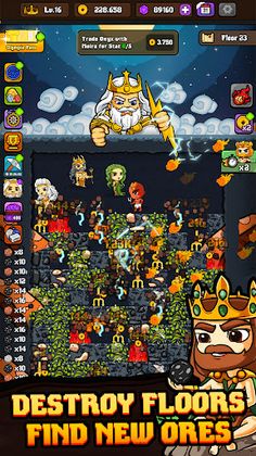 Idle God Miner: Craft & Merge - Screenshot 2