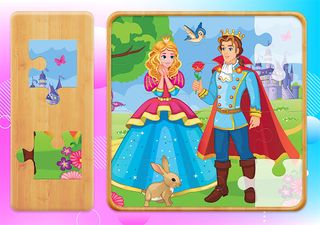 Princess fairytale puzzle - Screenshot 1
