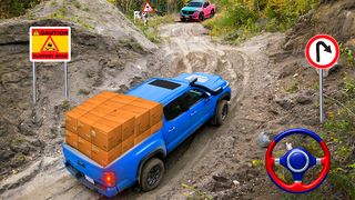 Offroad Pickup Cargo Truck 3D - Screenshot 1