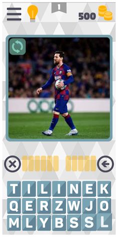 Guess the Football Player : 20 - Screenshot 1