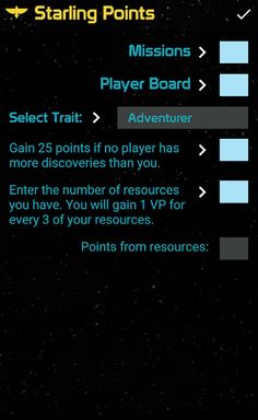 Stellar Leap Scorepad - Screenshot 3