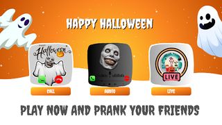 Fake Call Halloween Night - Screenshot 1